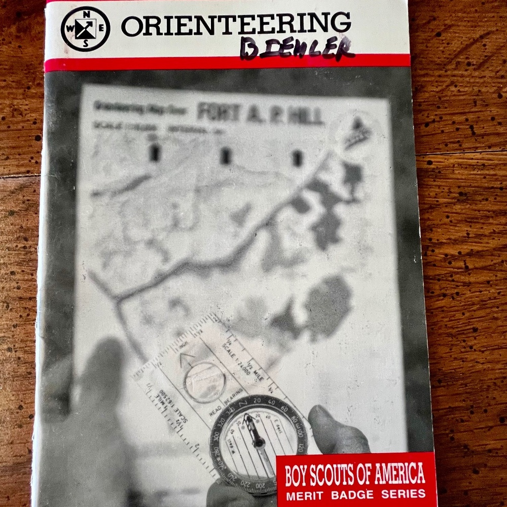 Vintage Boy Scouts of America, Merit Badge Series: Orienteering, 2000 Printing